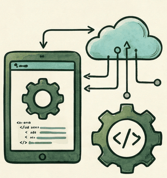 Cloud-based software development for applications